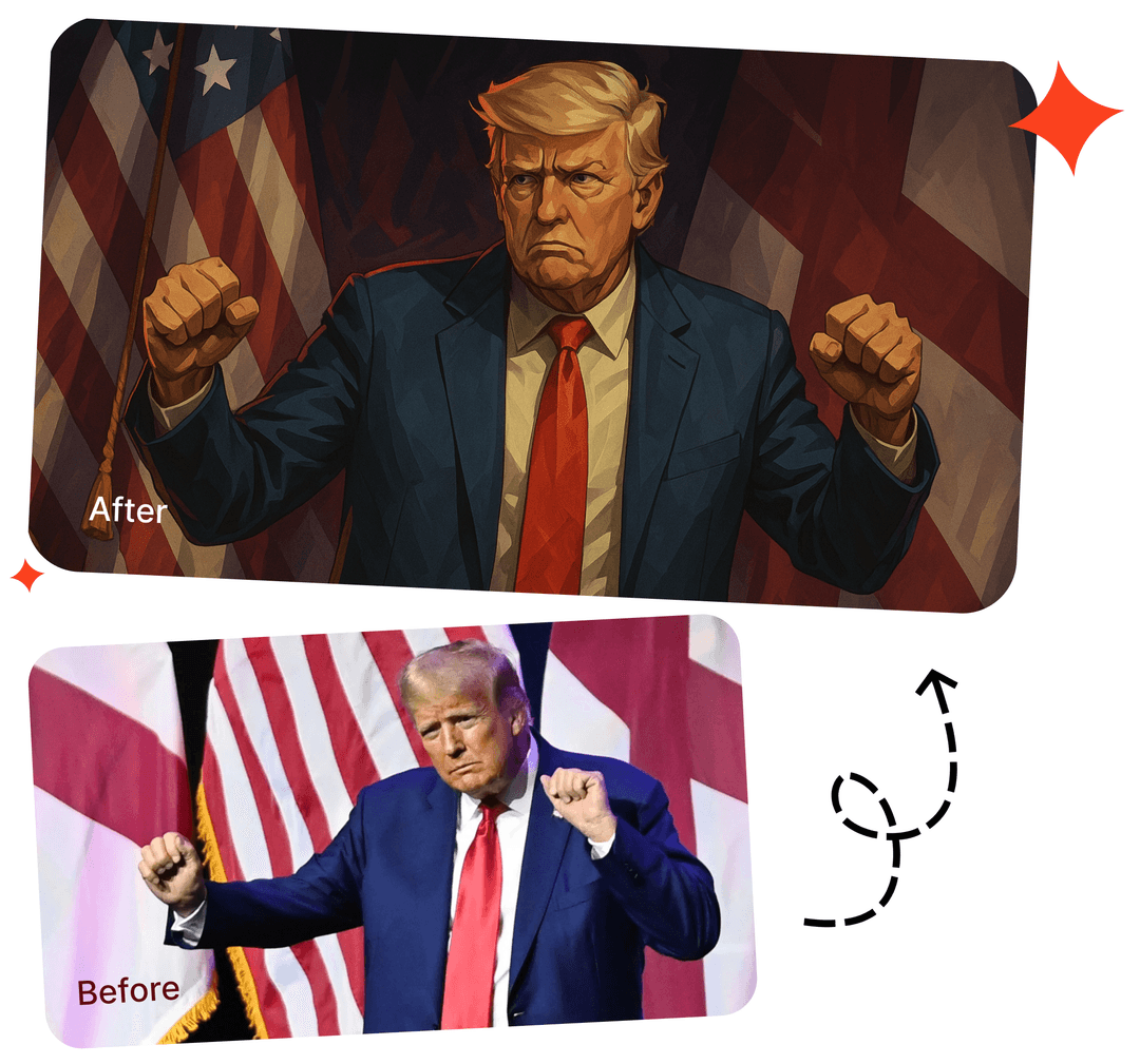 How to turn image into Arcane style